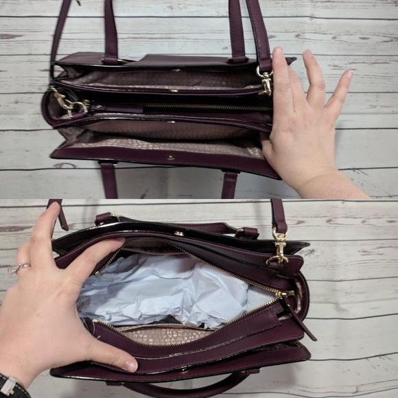 Kate Spade Laurel Way Reese Satchel Crossbody - Picture 8 of 8